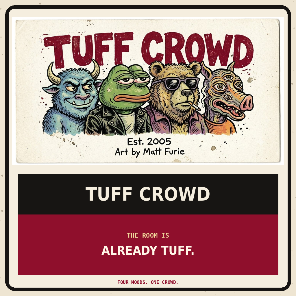 Tuff Crowd regenerated main logo